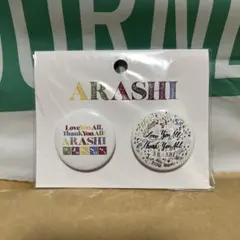 嵐を旅する展覧会 イラスト缶バッジAのサムネイル
