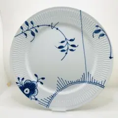 ★美品★ロイヤルコペンハーゲン ブルーフルーテッド メガ プレート 27cm