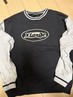R*x様 XLARGE クルーネック スウェット バイカラーのサムネイル