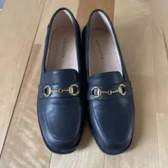 美品⭐︎ELELPLANETE ブラックローファー