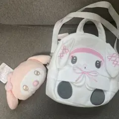 サンリオ　マイメロ　セット　フェイスリール　エンジェルベビー　月夜のメロクロ