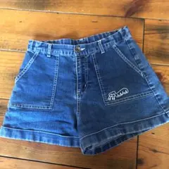 デニムショートパンツ2枚セット