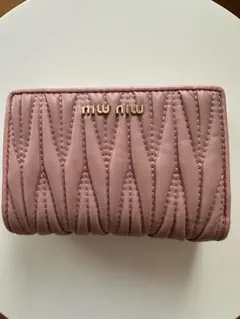 miumiu ミュウミュウ マテラッセiPad miniケース ピンクマトラッセ
