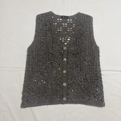 F.T. Collection ニットベスト グレー