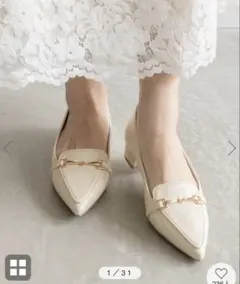 【未使用品】RANDA ローファー パンプスのサムネイル