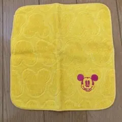 ミッキーマウスのハンドタオル