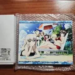 ガールズ＆パンツァー　水着　黒森峰女学園＆聖グロリアーナ女学院　キャンバスボード
