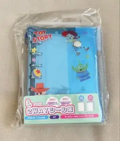 新品未開封❢　Lサイズ2WAYシール帳　トイ・ストーリー