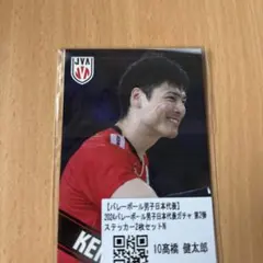 バレーボール男子日本代表 高橋健太郎 ステッカー2枚セット