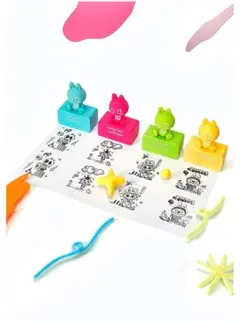 ◻︎POPMART ラブブ10thANNIVERSARY マグネット4個セット