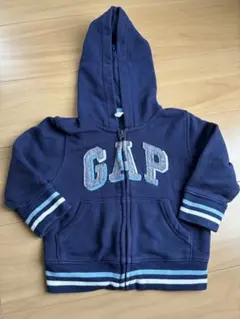 Baby GAP ジップアップパーカー ネイビー 18-24ヶ月