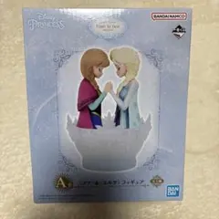 一番くじ ディズニープリンセス A賞 アナ エルサ フィギュア 新品