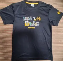 CONVERSE バスケットボール Tシャツ(ブラック)Jr.150cm