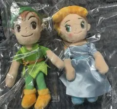 ピーターパンとウェンディ ぬいぐるみセット