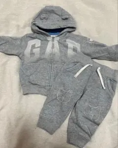 GAP ベビー セットアップ 6〜12ヶ月 グレー