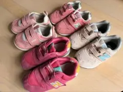 new balance ピンクスニーカー&IFMEセット