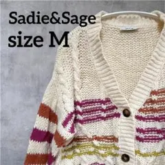 Sadie&Sage 【M】セイディーアンドセイジ カーディガン アイボリー