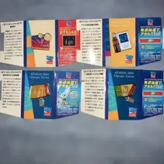 アテネオリンピック2004 コカ・コーラ ピンバッチ 4種
