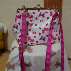 サンリオくじ サクマ×サンリオキャラクターズ がま口ショルダー