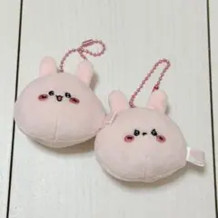 あさみみちゃん　フェイス　ぬいぐるみ　マスコット　2個セットのサムネイル