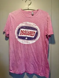 DSQUARED ピンク ロゴTシャツのサムネイル