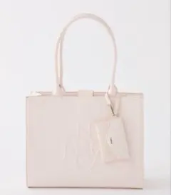 【WEB限定】NCエンボストートバッグ/A4サイズ対応 NICECLAUP