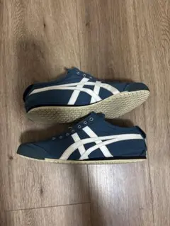 Onitsuka Tiger MEXICO 66 ブルー スニーカーのサムネイル