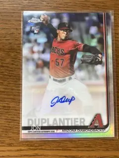 2019 Topps Chrome Update Jon Duplantier