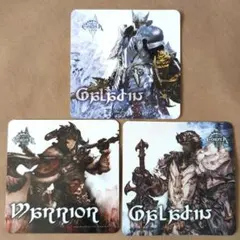 FF14 エオルゼアカフェ コースター ナイト・戦士セット