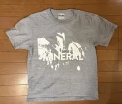 MINERAL バンドTシャツ ライトグレー Sサイズ