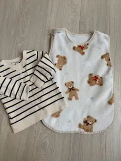 クマ柄 スリーパー おまけ付き