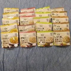 アルファー食品 安心米 非常食 4種セットのサムネイル