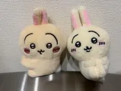 ちいかわ　うさぎ ぬいぐるみ マスコット 2個セット