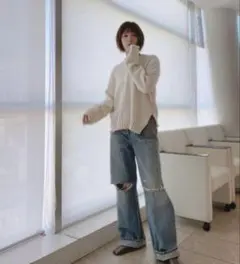 vネック ニット