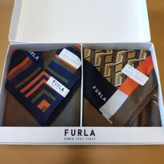 FURLA ハンカチ 2枚セット 新品・未使用