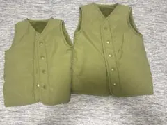 リバーシブルボアベスト　110,130sizeお揃い