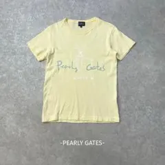 PEARLY GATES/Tシャツ/1/イエロー/コットン/ゴルフ/プリントのサムネイル