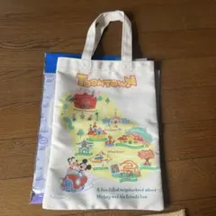 トゥーンタウン　トートバッグ　東京ディズニーリゾート