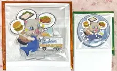 鬼滅の刃　嘴平伊之助　ufotable TOGO 広島　アクスタ　缶バッジ