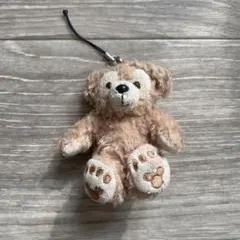 ディズニー ダッフィー キーホルダー ぬいぐるみ マスコット おすわり