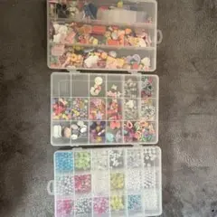 ビーズ、デコパーツまとめ売り