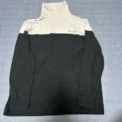 travisMathew タートルネックシャツ 黒/ベージュ