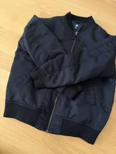ブラック MA1ジャケット 150 ユニクロ　美品