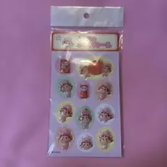 不二家 ももペコ ぷっくりシール