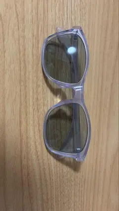 JINS SUN クリアフレーム サングラス