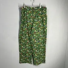 パジャマパンツ ワイドパンツ