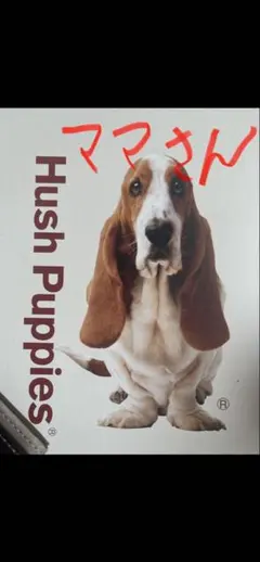 ママさんご専用　2点★97 ★黒　Hush Puppies 二つ折り財布 レザーのサムネイル