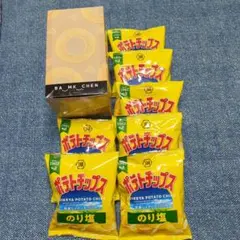 賞味期限切間近　しっとりなめらかおとなのばうむ＋ポテトチップスのり塩25ｇ7袋のサムネイル