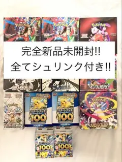 【全てシュリンク付き!!】スタ100、テラスタル、インフェルノ他12boxセット