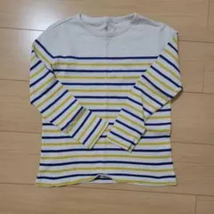 UNIQLO 長袖カットソー 130サイズ ストライプ